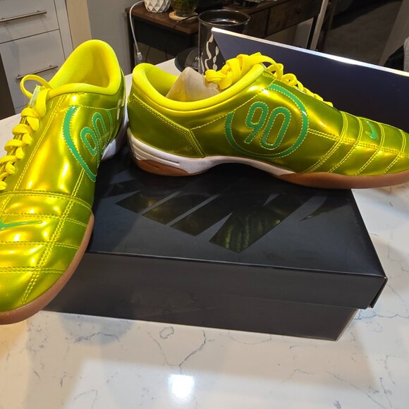 Nike Total 90 3 SP Dynamic Yellow HJ9351-700 Men's Size 10 SHOES SNEAKERS New - Picture 2 of 13